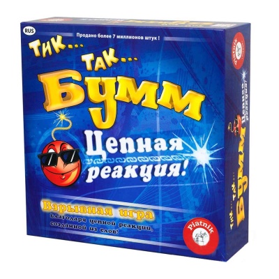 Настольная игра Тик Так Бумм Цепная реакция Piatnik 795299